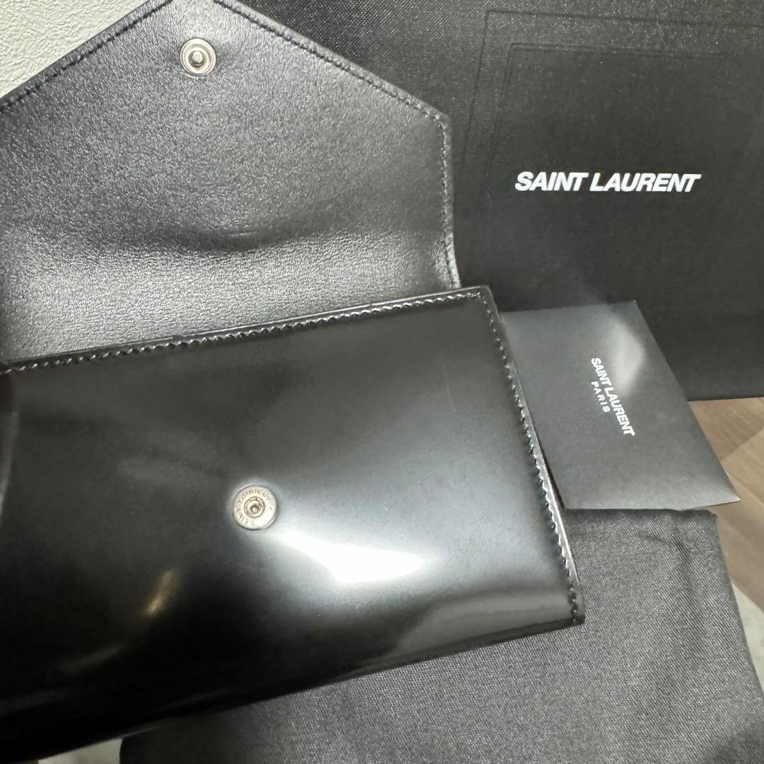 【入手困難】YSL 財布 カードケース レザー