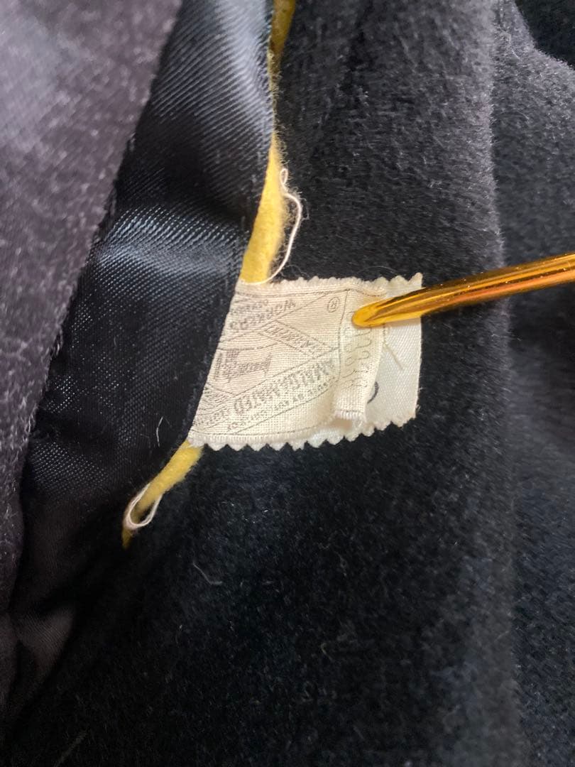 【PENNEY'S.タウンクラフト】60'sビンテージ！ショールカラーコート