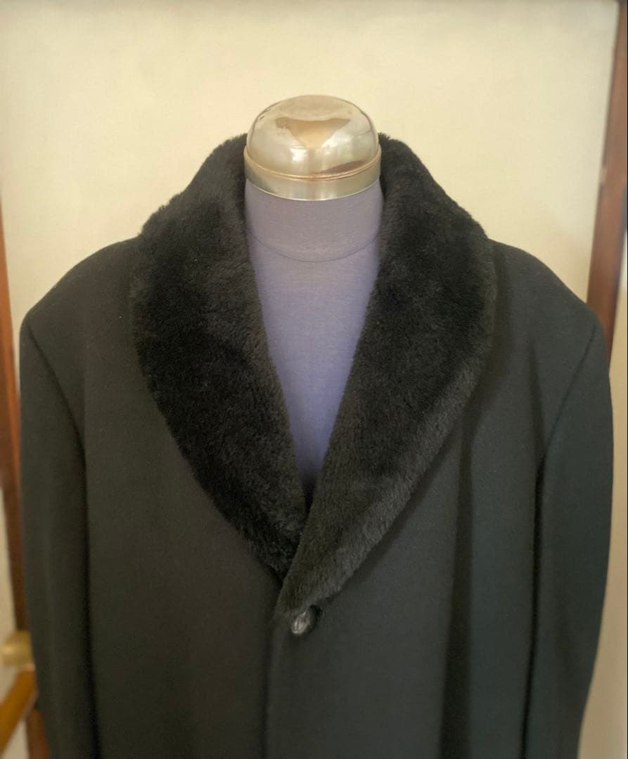 【PENNEY'S.タウンクラフト】60'sビンテージ！ショールカラーコート