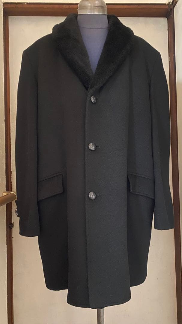 【PENNEY'S.タウンクラフト】60'sビンテージ！ショールカラーコート