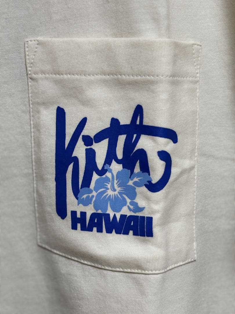 KITH レア商品Tシャツ M クリーム色 ホノルル限定 新作Tシャツ