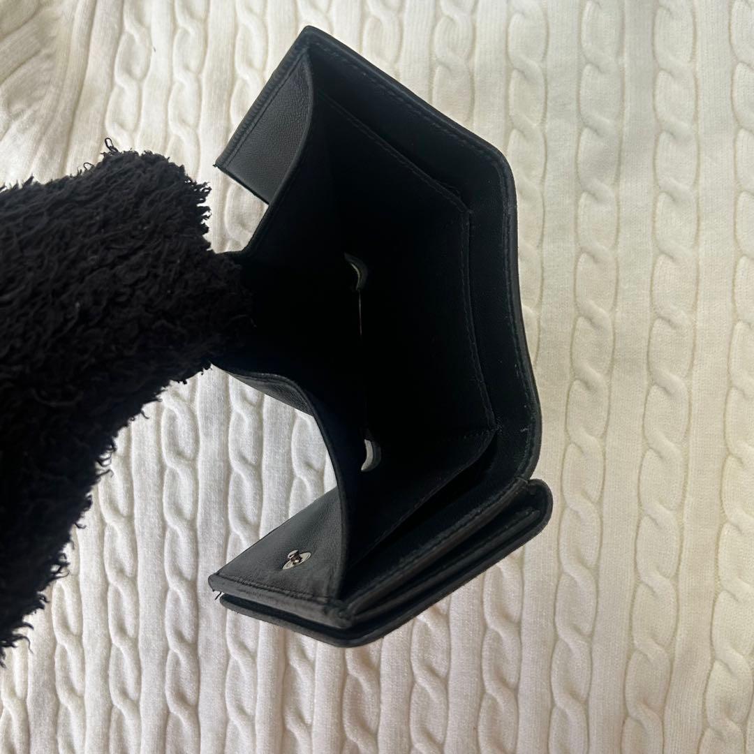 BALENCIAGA 財布 黒 三つ折り