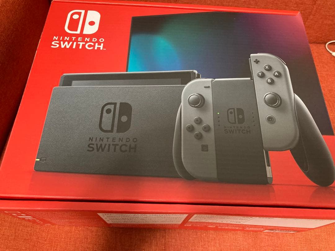 新品　nintendo Switch グレー　通常モデル