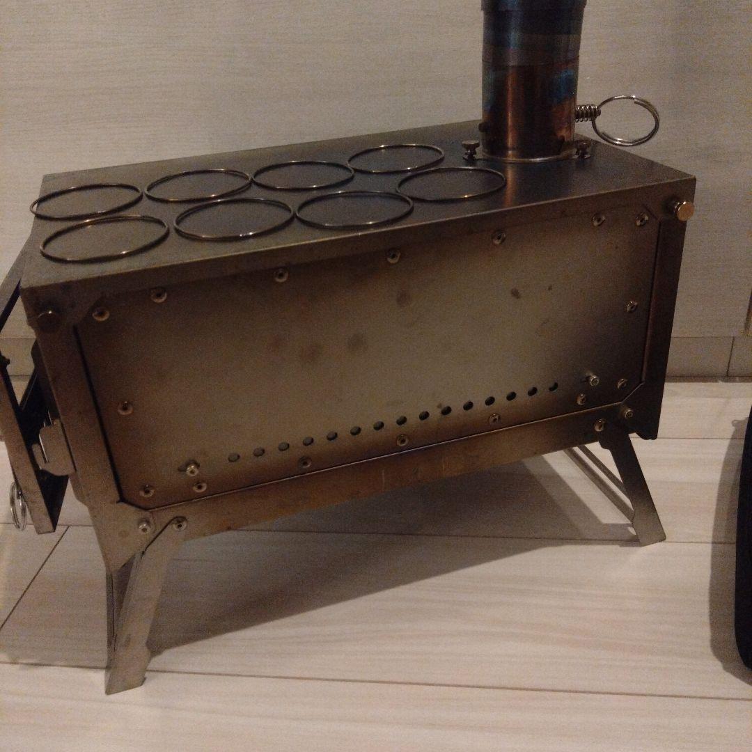 おまけ付き Soomloom チタン製 FIERY 二次燃焼　薪ストーブ