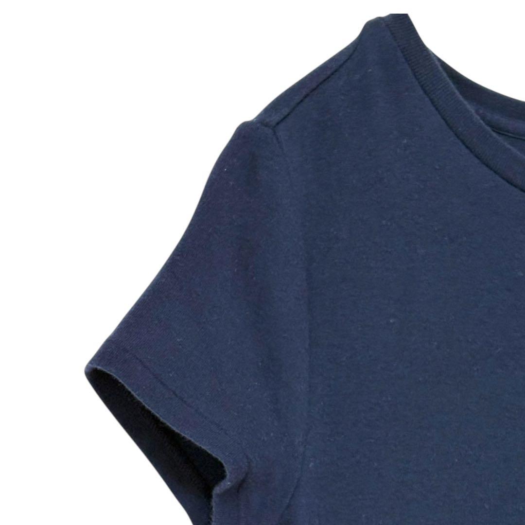 美品　ポロバイラルフローレン マキシ丈　ロングワンピース 半袖　ネイビー　主役級