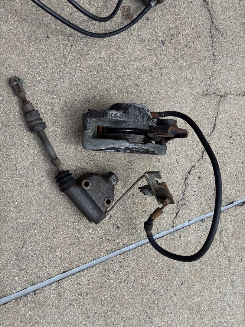 ハーレー　ブレーキセット　ショベルヘッド　前後セット