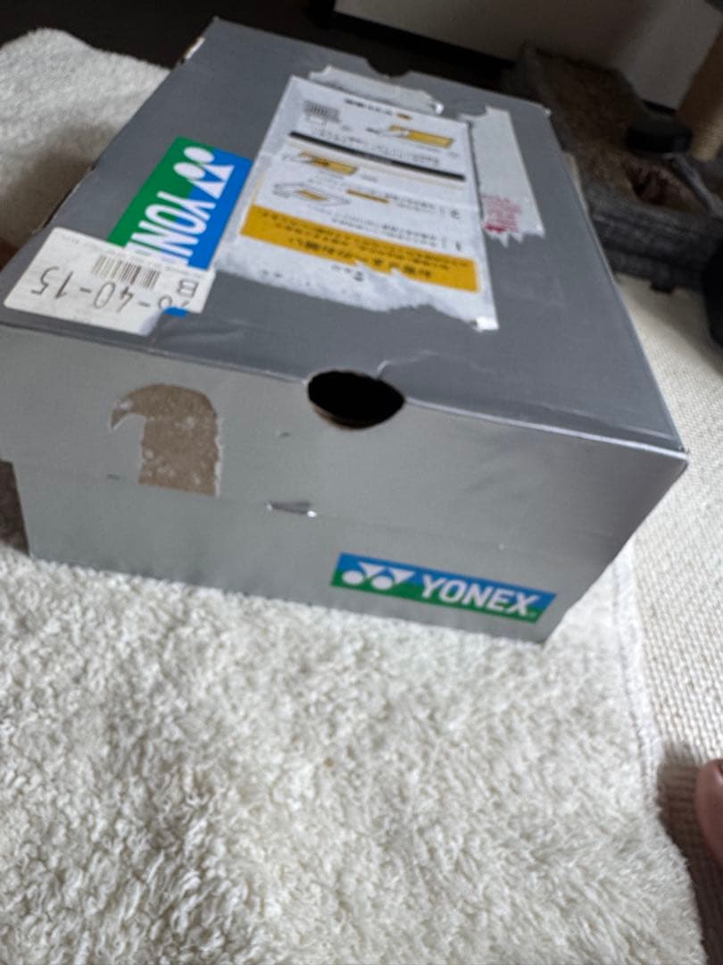 【人気モデル】ヨネックス テニスシューズ 27cm使用回数少なめ・箱付き