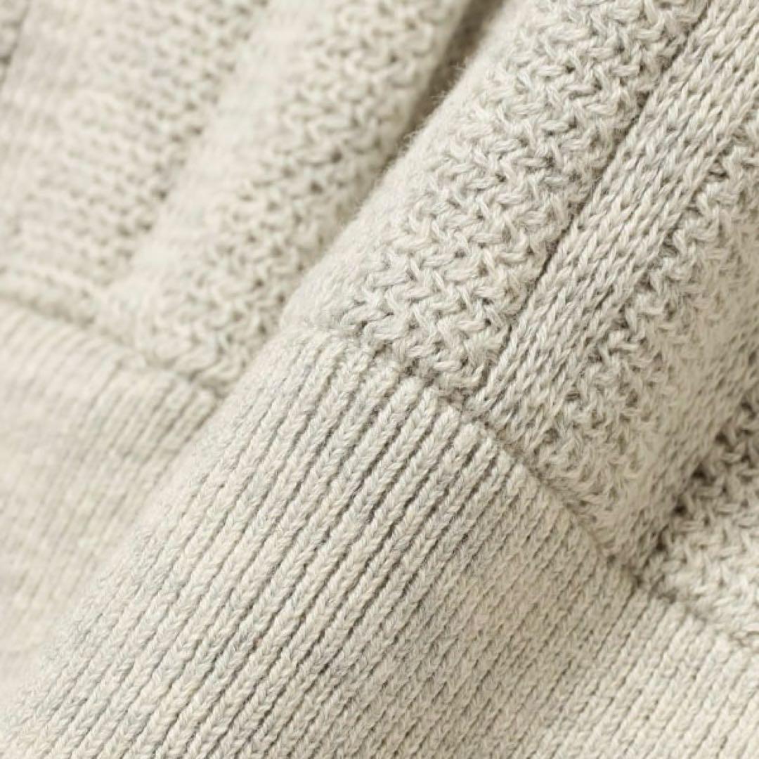 トップス crepuscule Rib Half Zip Polo