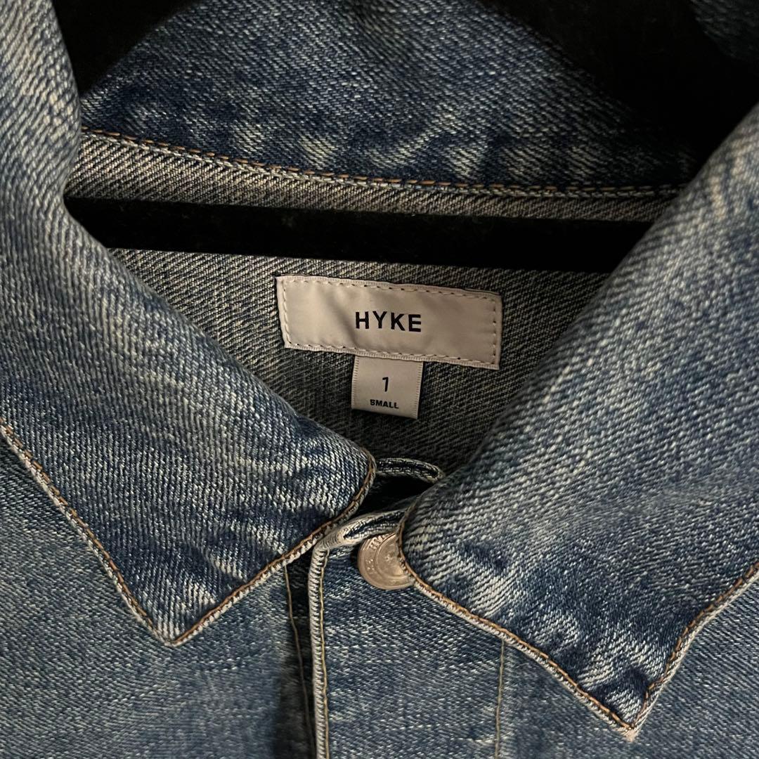 HYKE バルーンスリーブデニムジャケット type2