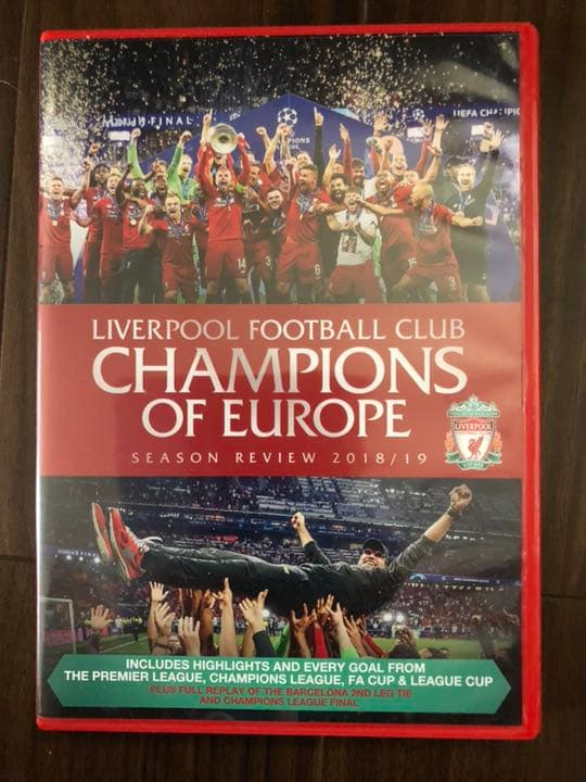 リバプール CL優勝記念DVD2018/2019シーズンレビュー2枚組