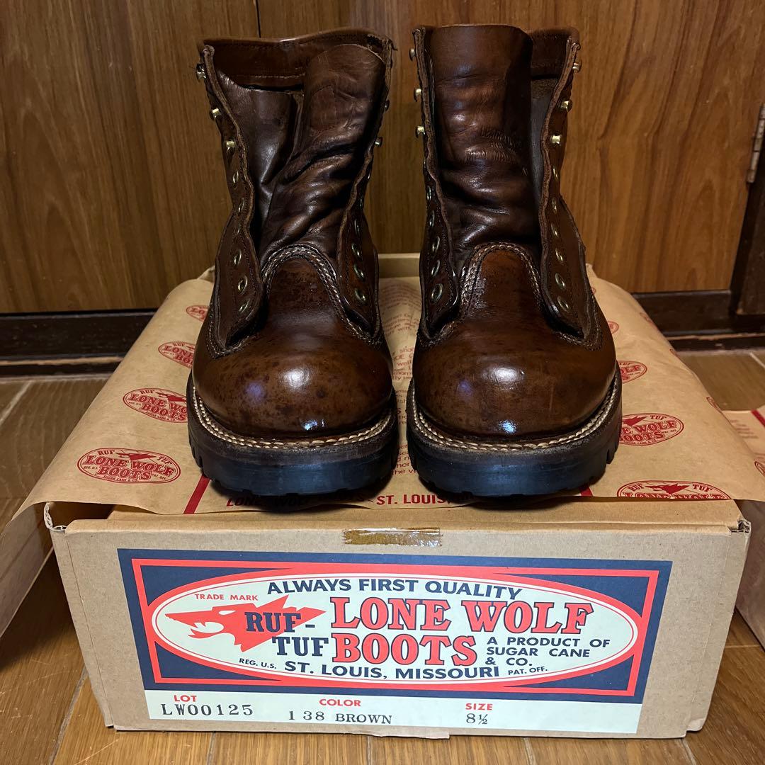 LONE WOLF BOOTSビブラムソール　\