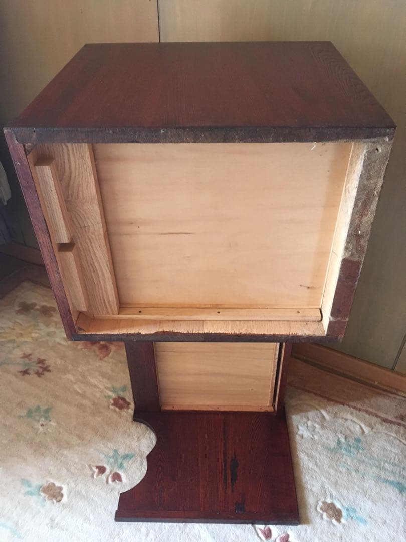 昭和　レトロ　松本伝統 指物工芸家具 文机 民芸