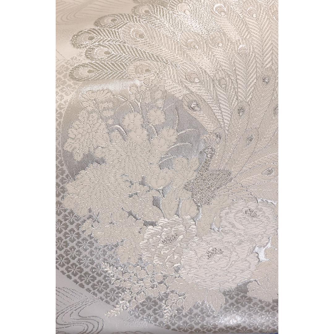 ホワイト系◆振袖7点セット ◆161cmフルセット白青水色成人式ギャル系Sw30