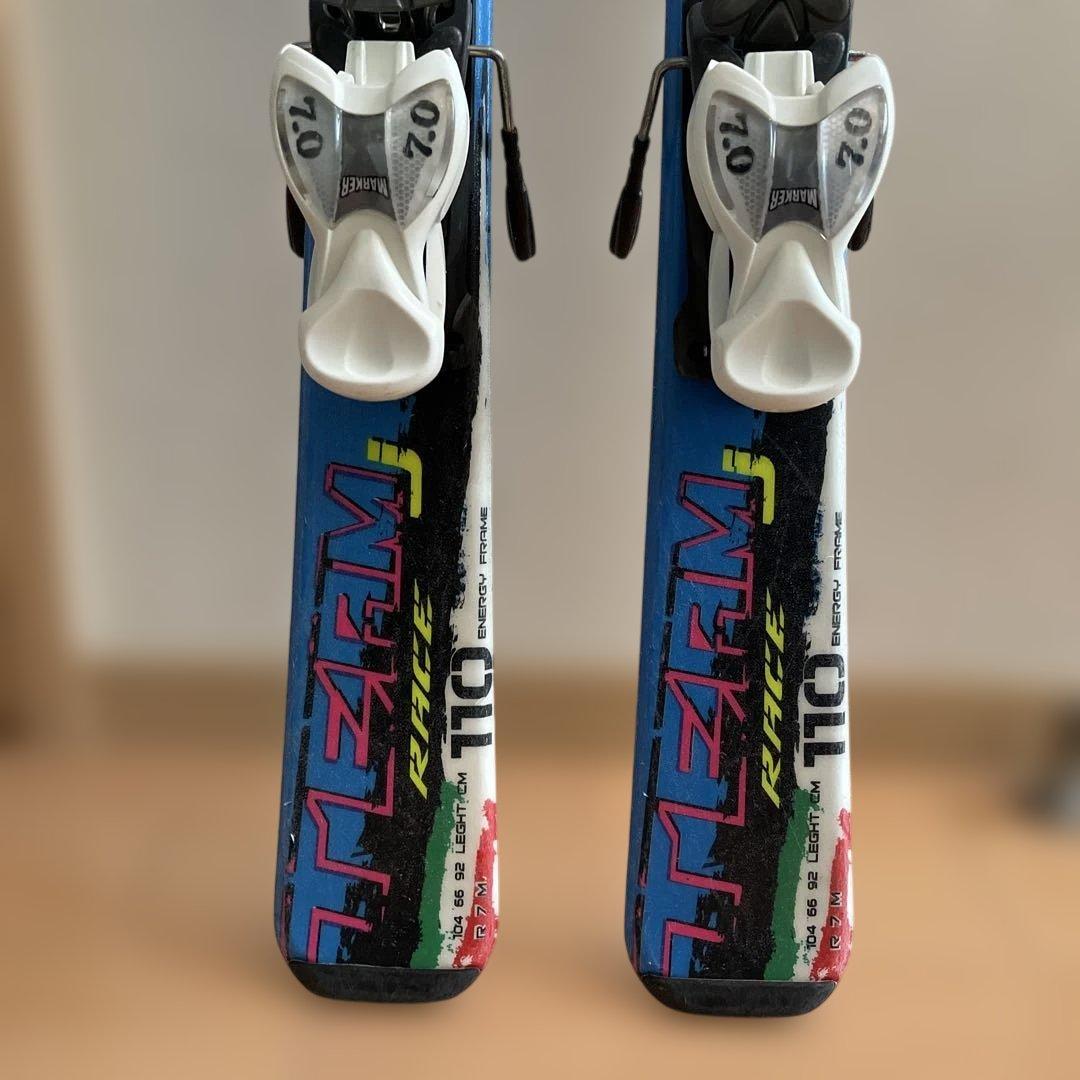 NORDICA キッズ ジュニア スキー板 110cm TEAM J RACE