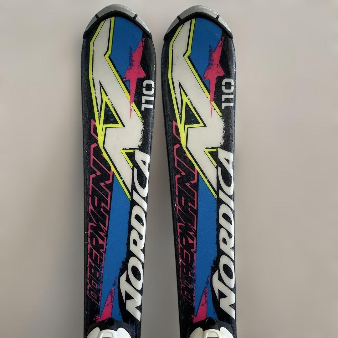 NORDICA キッズ ジュニア スキー板 110cm TEAM J RACE