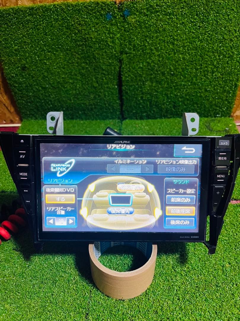 アルパインEX009V-PRAプリウスα9インチナビゲーション