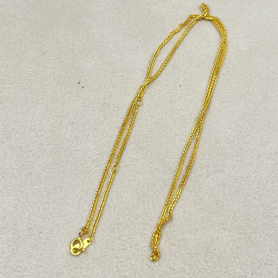 K18 ゴールド チェーンネックレス 2.00g