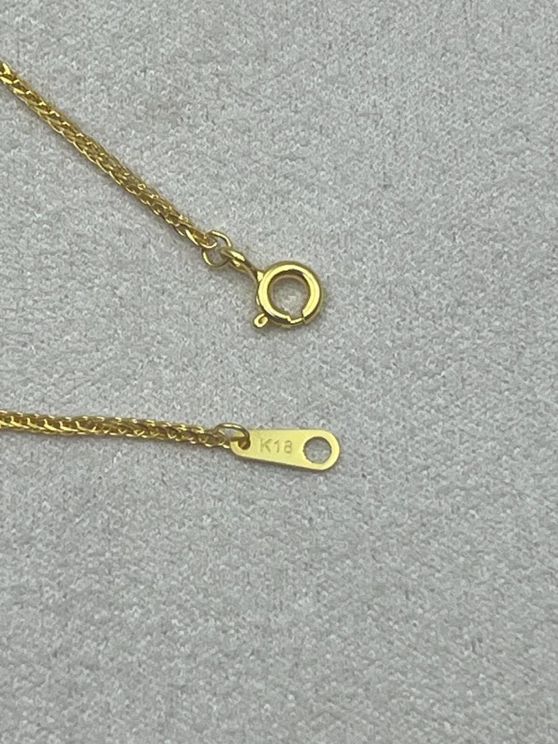 K18 ゴールド チェーンネックレス 2.00g