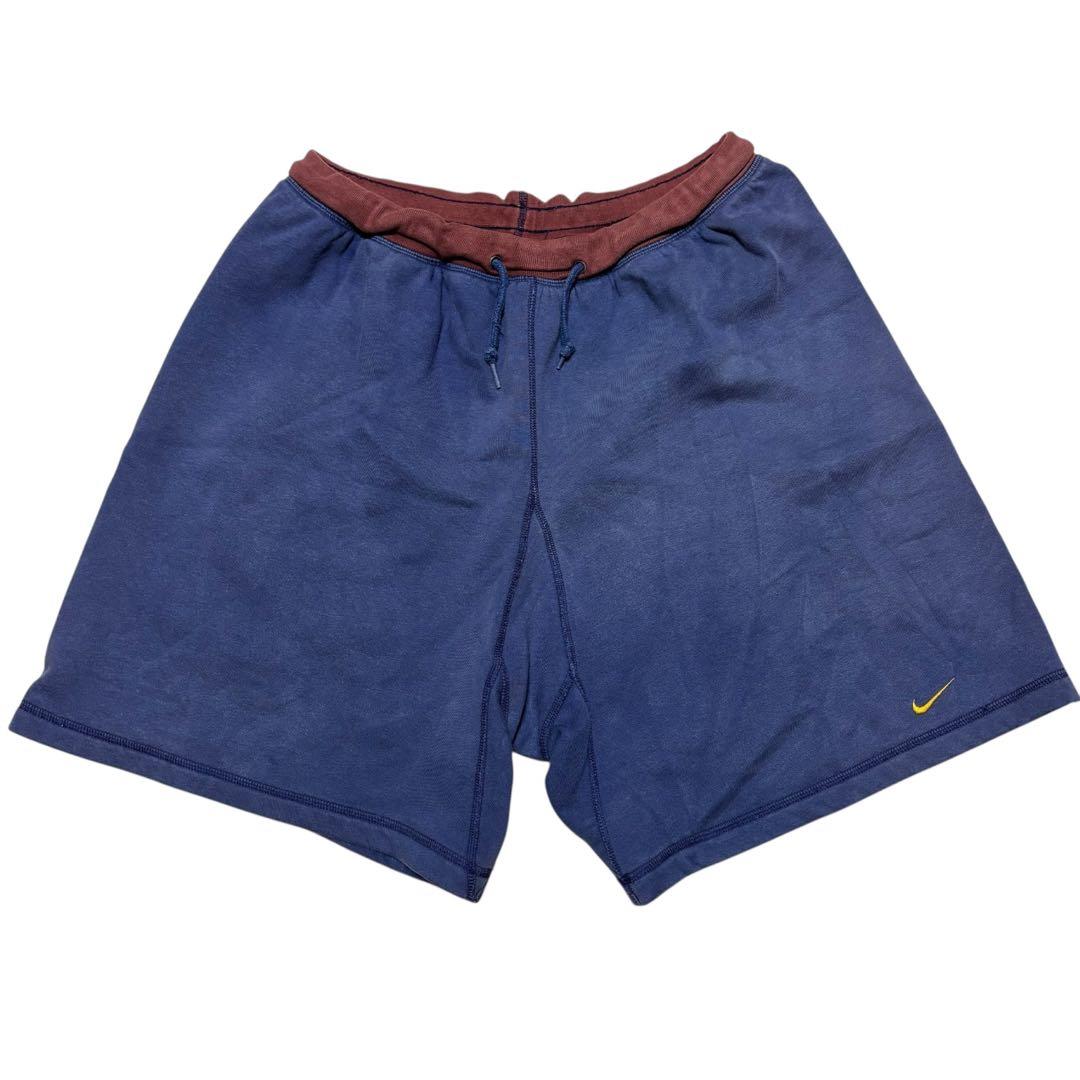 old Nike 90s フェードスウェット　ハーフパンツ