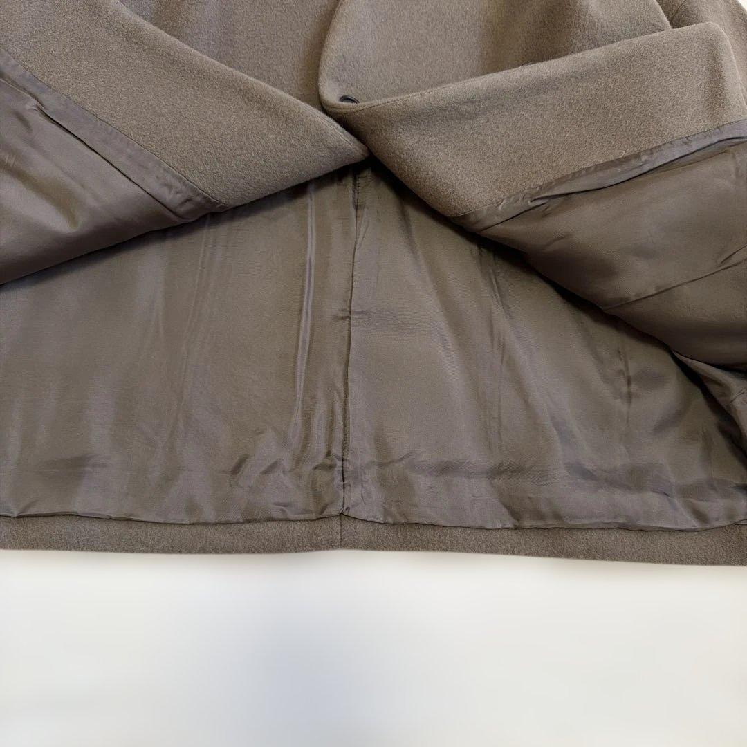 さっちん様【美品】ネストローブ ウールショートジャケット ブラウン系 ナチュラル