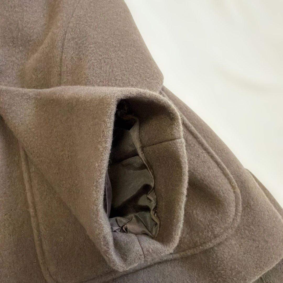 さっちん様【美品】ネストローブ ウールショートジャケット ブラウン系 ナチュラル