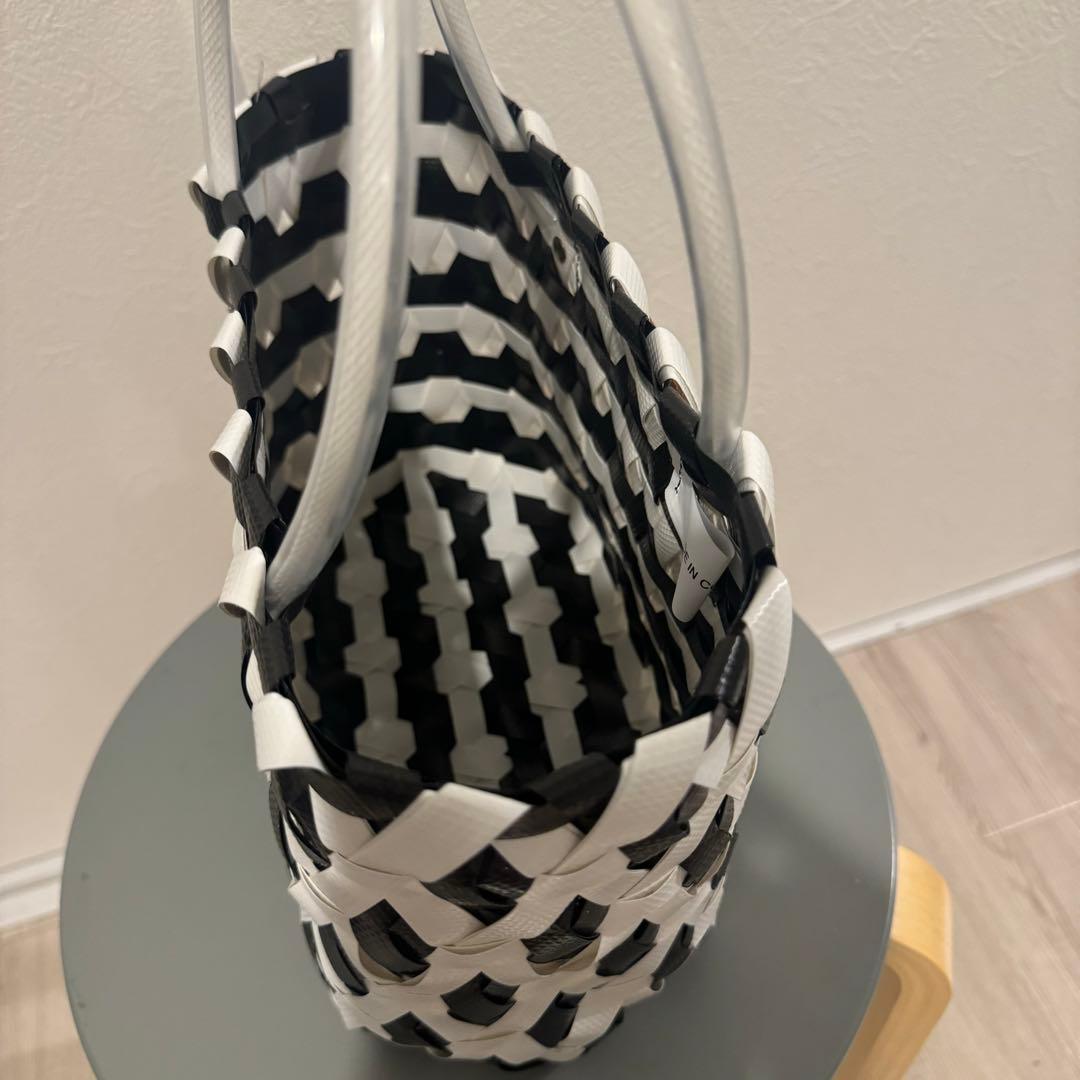 MARNI 編み込みデザイン カゴバッグ