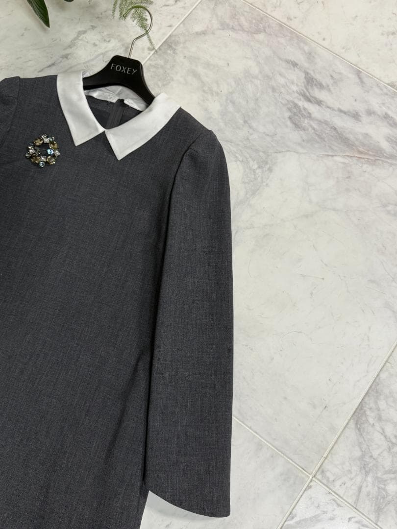 未使用級★FOXEY/フォクシー ワンピース プライベート ノアール 38