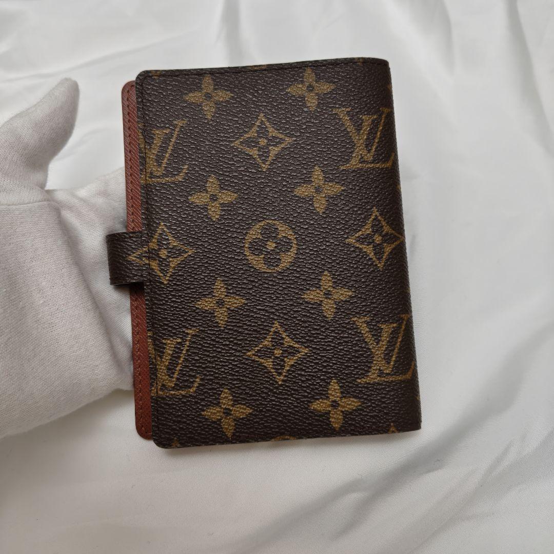 美品　ルイヴィトン 手帳カバー モノグラム アジェンダ・パルトネールPM