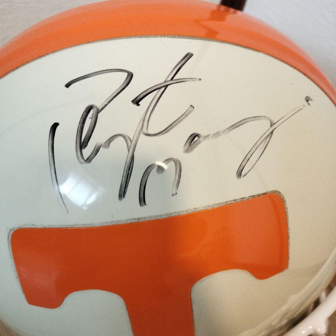 ペイトンマニング サイン入り ヘルメット