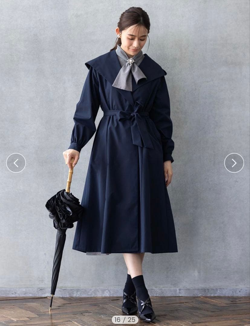 アメノチハレ ドレスガウンコート（Nina）