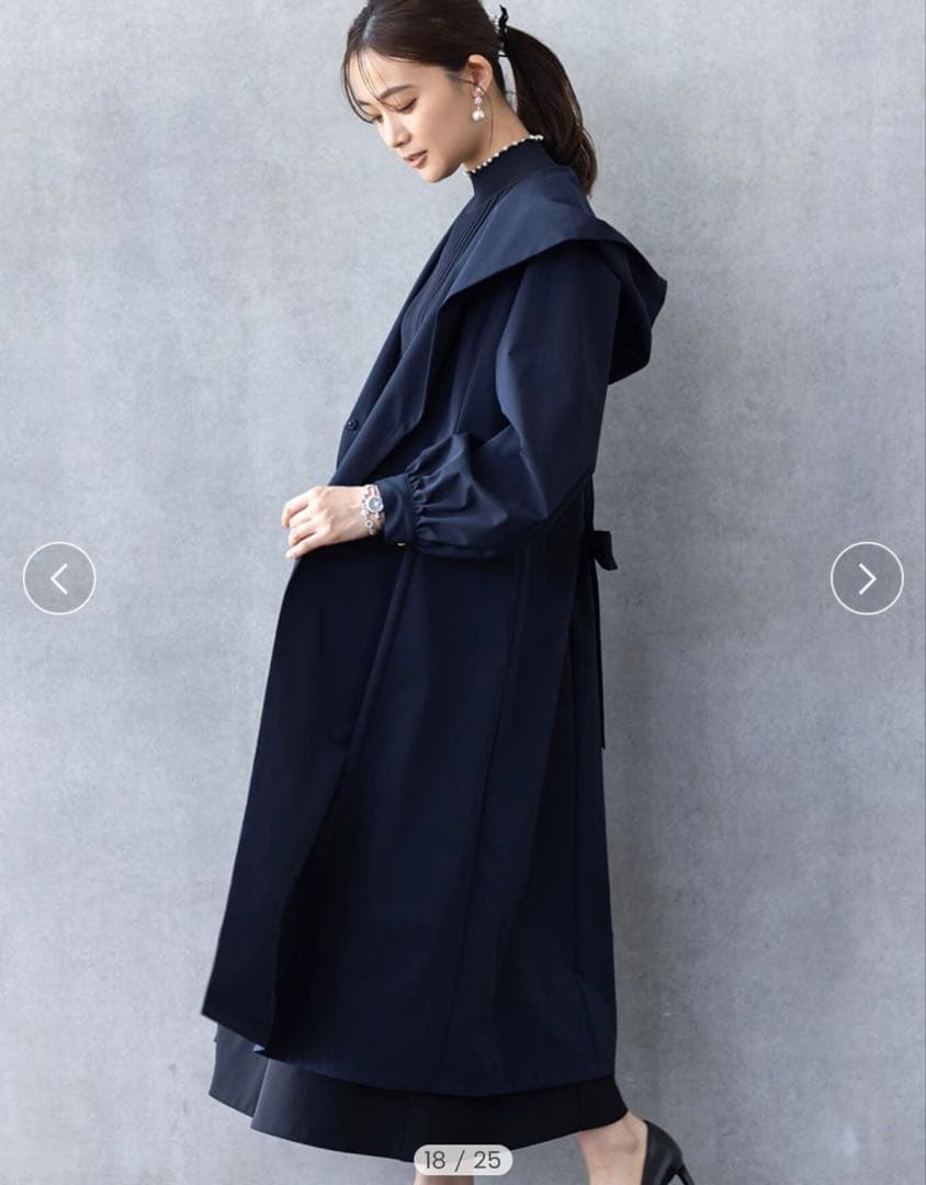 アメノチハレ ドレスガウンコート（Nina）