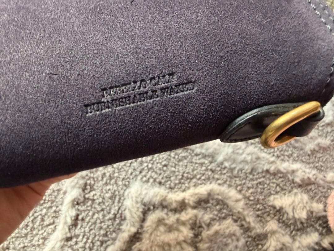 BAGGY PORT ラウンドファスナー財布 オイルスウェード Lima リマ