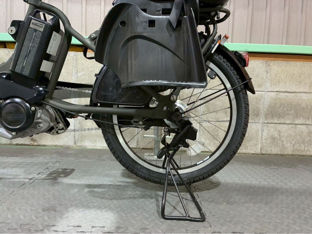 №6847 電動自転車　ヤマハPASSkiss 20インチ カーキ