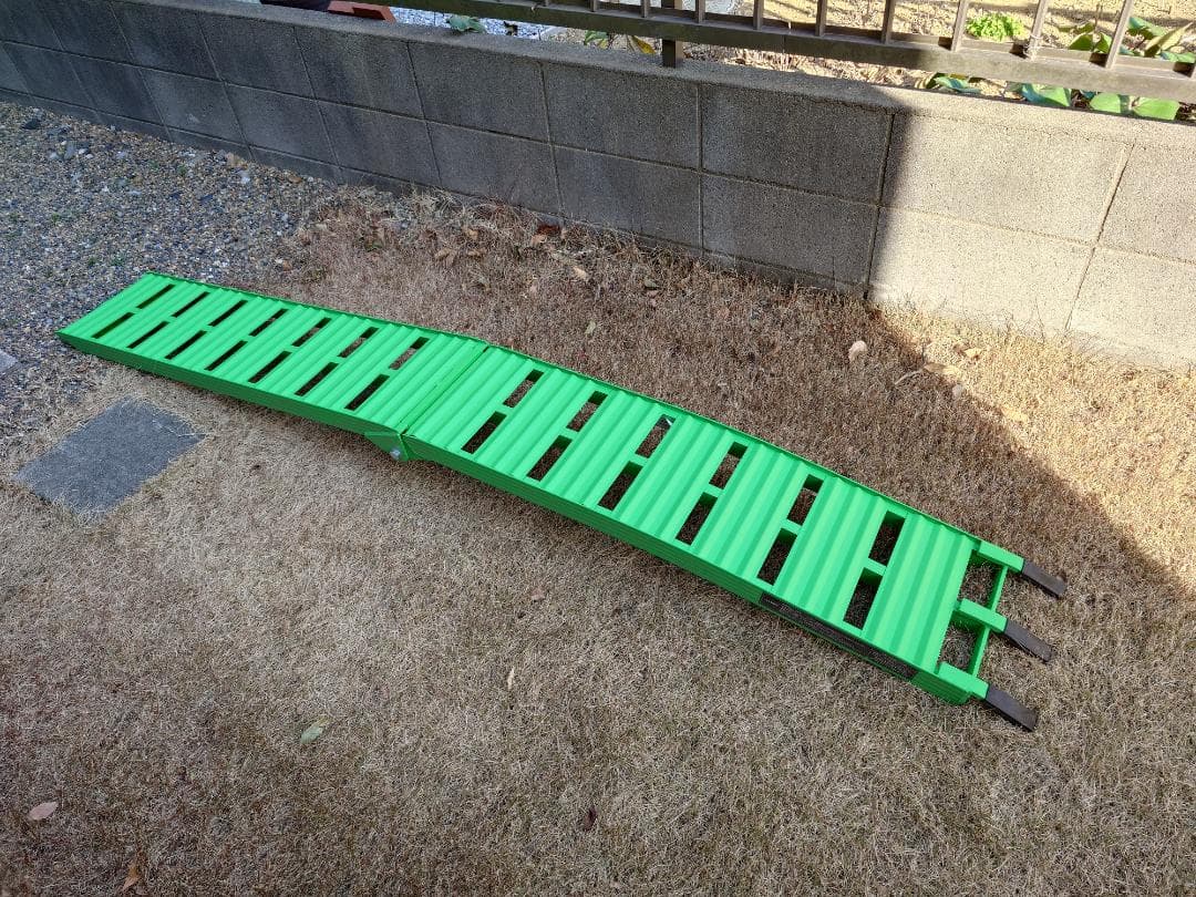 【high beam】アストロプロダクツ アルミラダー フラット グリーン