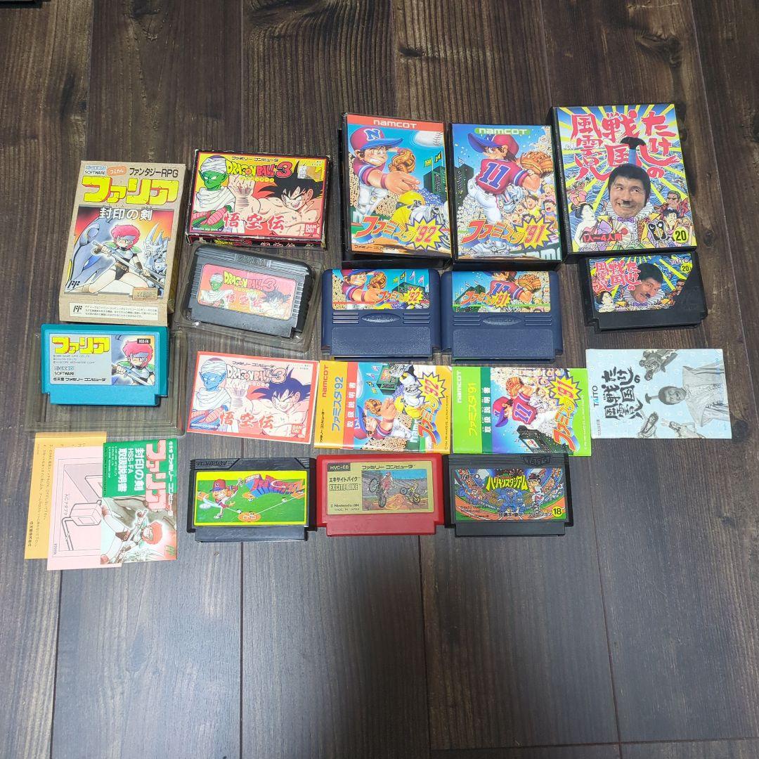 １　ファミコン　カセット　まとめ