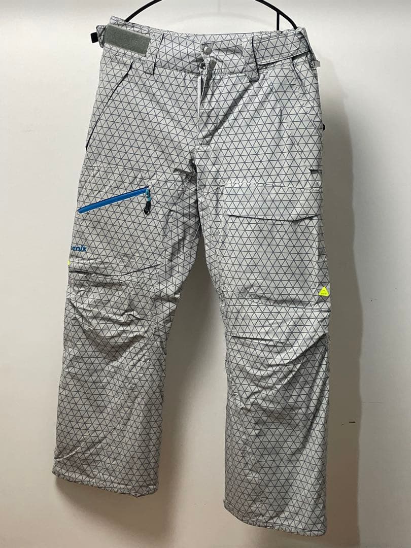 phenix スキーウェア上下セット M ライトグレー クリーニング済