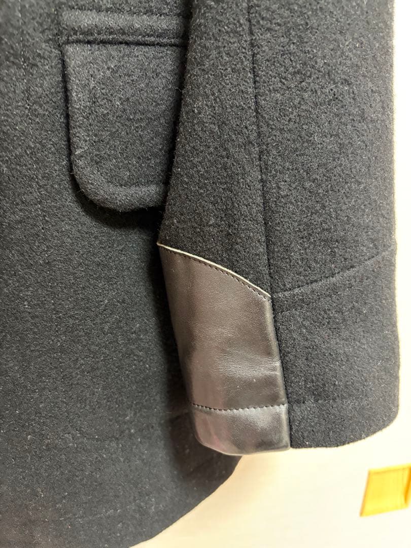 ［美品］コムデギャルソン　上質Pコート　M 牛革