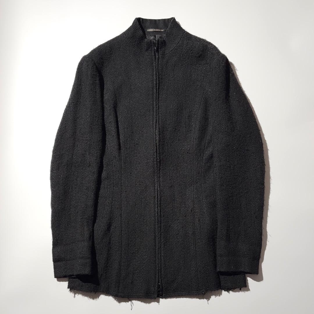 08ss Yohji Yamamoto FEMME シルク混ウールジャケット