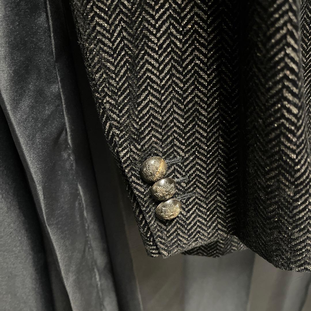 THE GIGI シルク混 8B ダブルテーラードジャケット 48 M-L