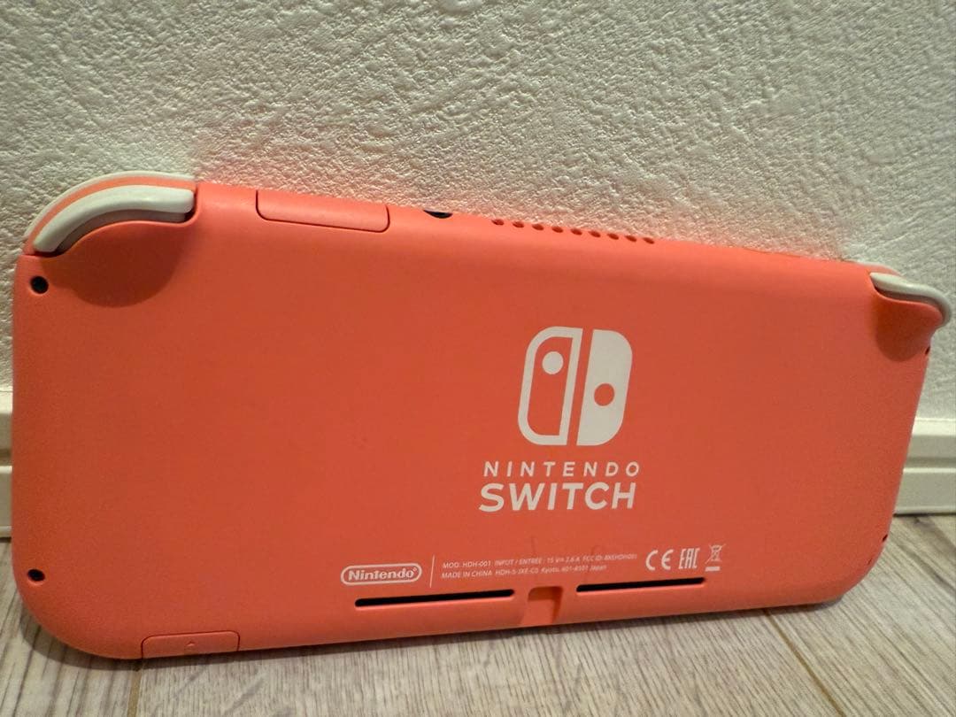Nintendo Switch Lite コーラル 本体 アダプター付