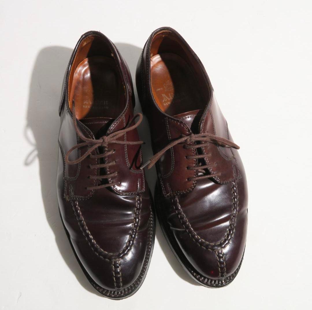Y*J様 6 3E Alden オールデン 2210 Vチップ コードバン バー