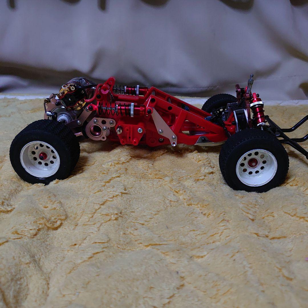 か*お様 タミヤ　マイティフロッグ　カスタム　ランチャ037ラリーボディ付き