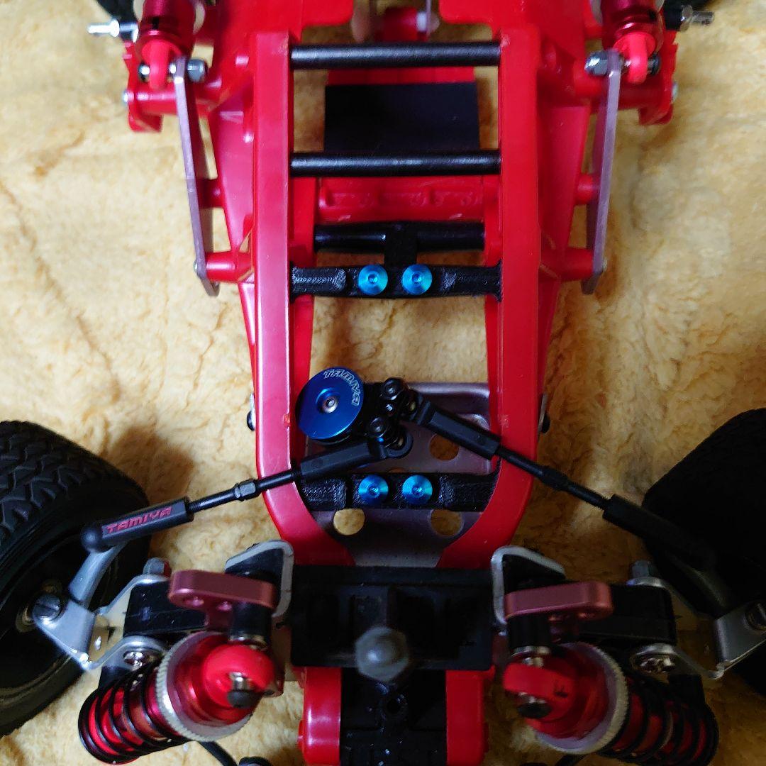 か*お様 タミヤ　マイティフロッグ　カスタム　ランチャ037ラリーボディ付き