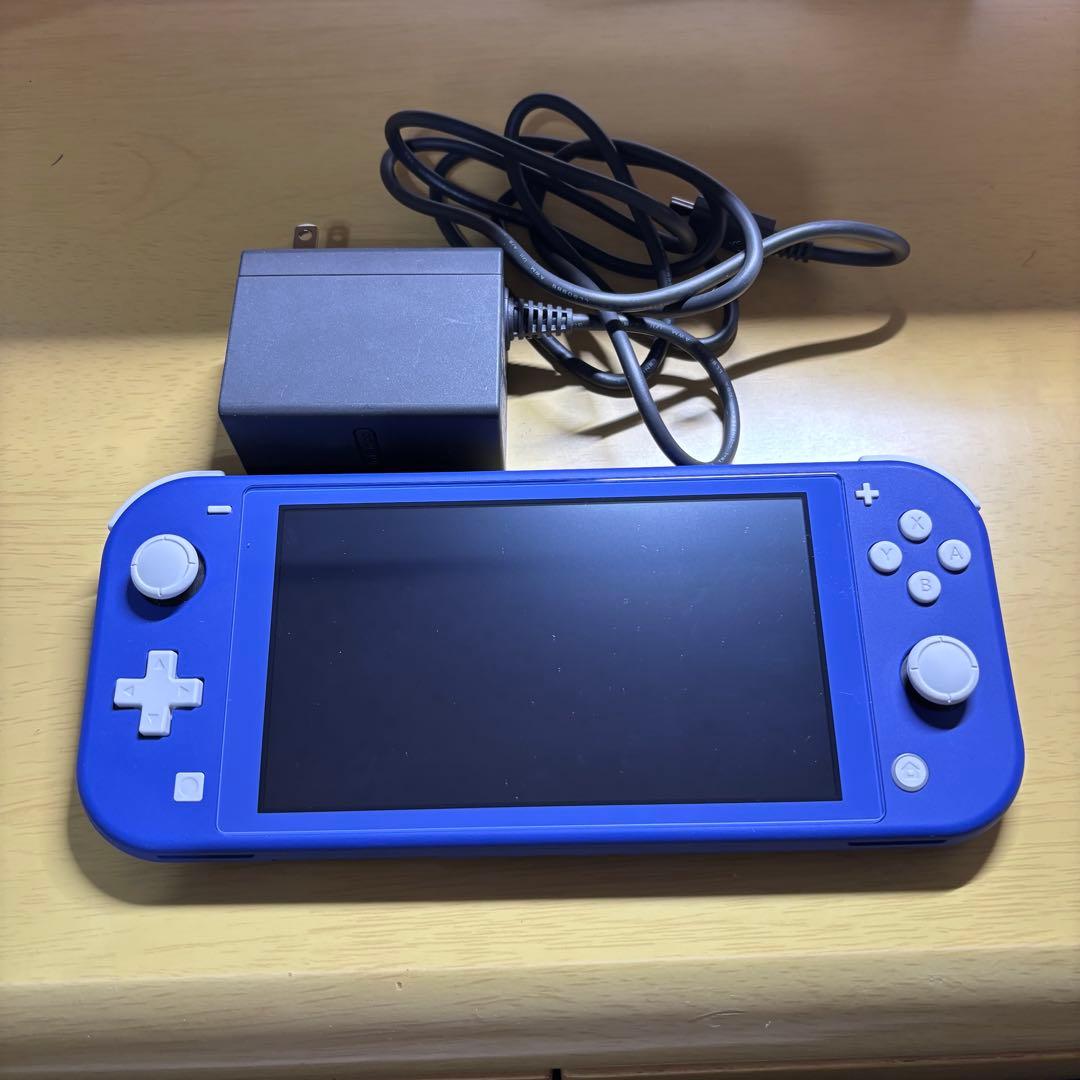 Nintendo Switch Lite 青色 本体　使用期間数日