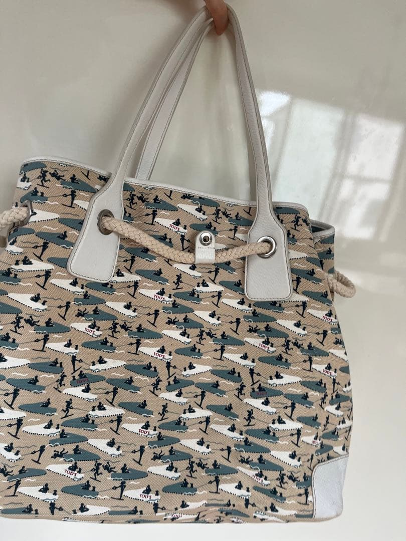お値下げ中！トッズ　キャンバス地　バック　ユニセックス