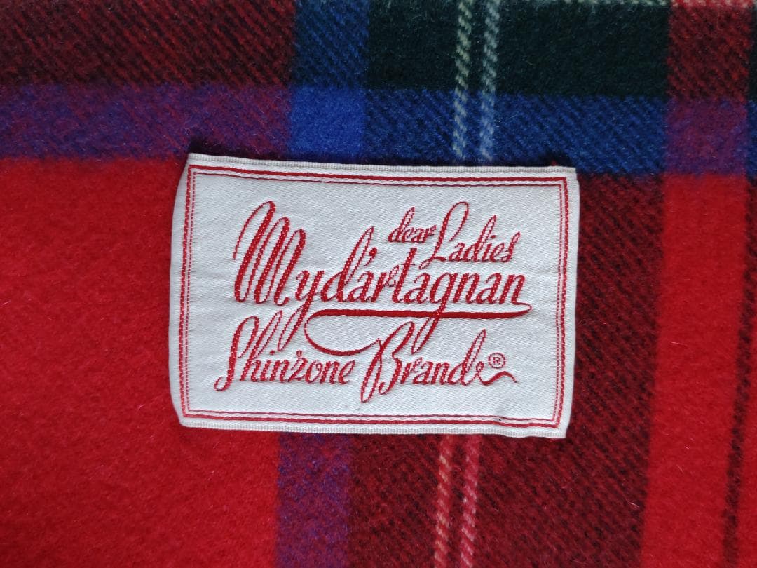【美品】マイダルタニアン カシミヤチェックストール　シンゾーン　shinzone