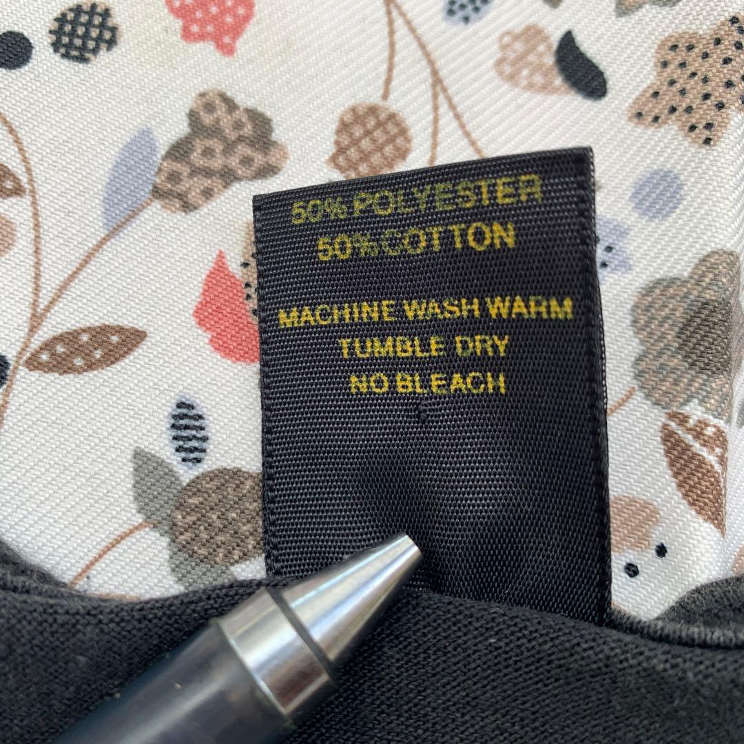 80s 3Dエンブレム　ハーレーダビットソン　タンクトップ　オオカミ　USA製