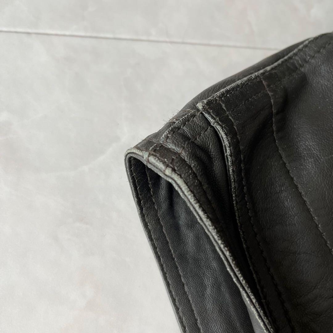 美品✨SeeByChloé ラムレザー ベスト 黒 38 レディース　y2k