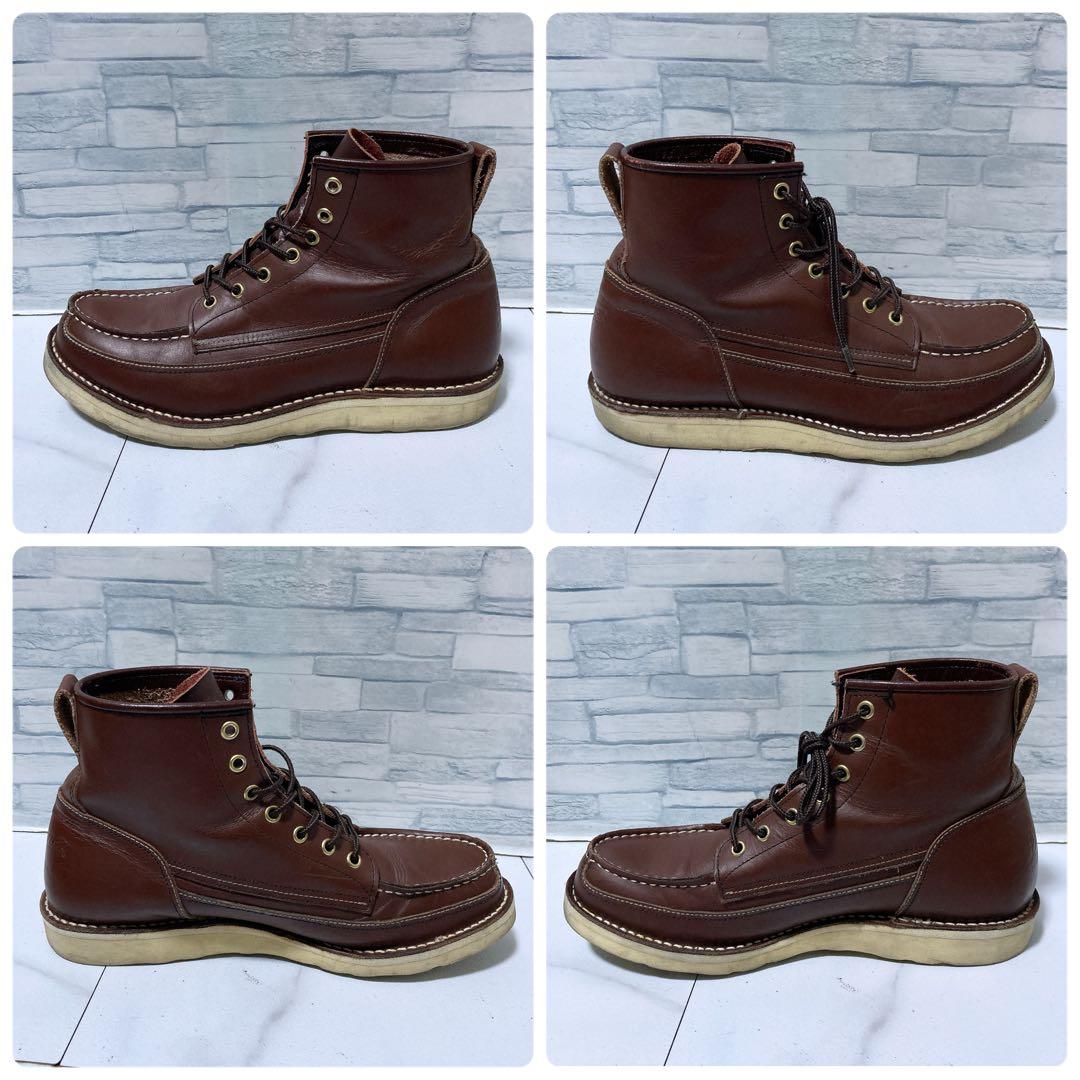 Danner ダナー ワークブーツ 本革 USA モックトゥ 26 ブラウン