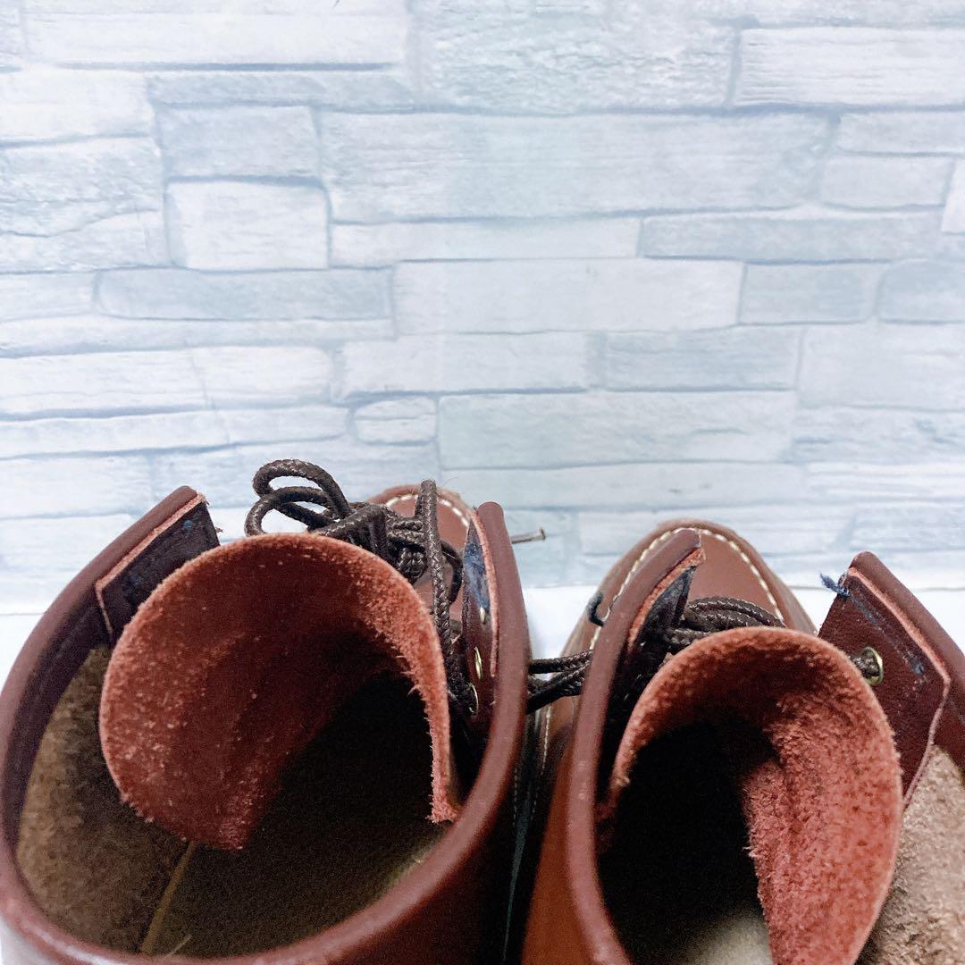 Danner ダナー ワークブーツ 本革 USA モックトゥ 26 ブラウン